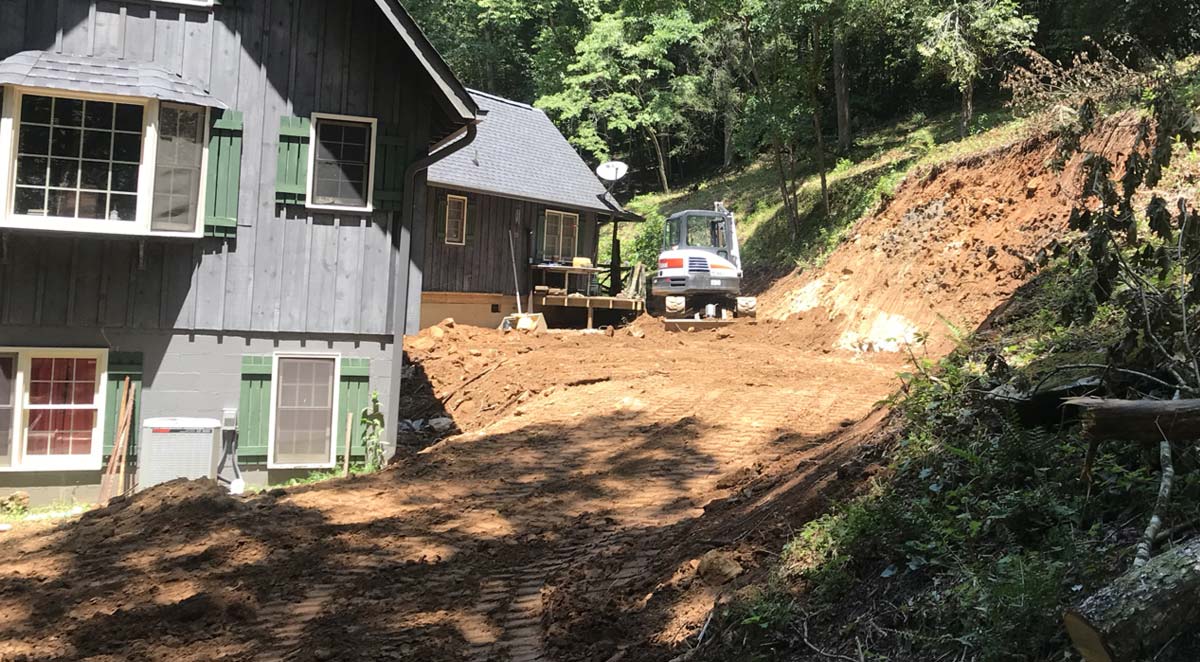 landscape grading